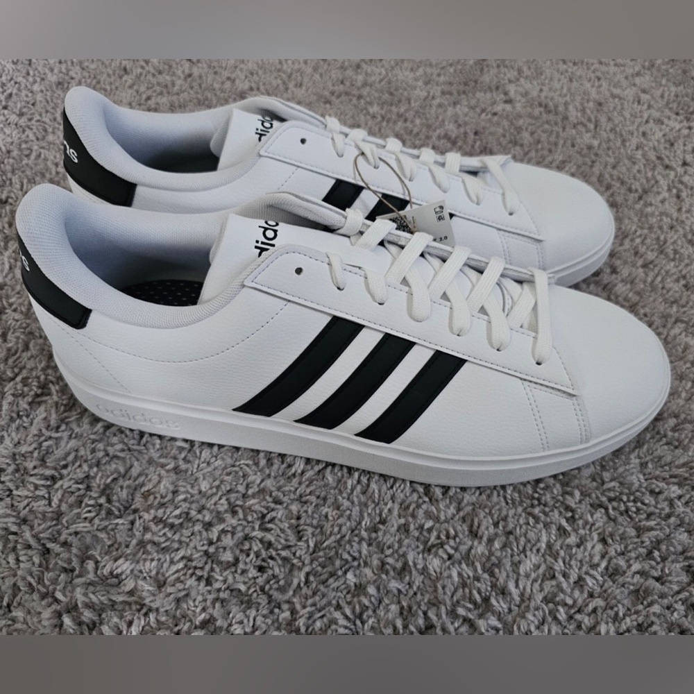 Adidas Grand Court 2.0 White Sneakers. - Picture 6 of 6